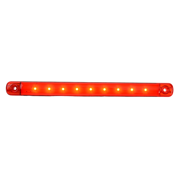Positionsljus Slim Röd 9 LED