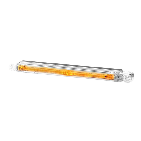 Sidomarkering Orange LED Fiberoptik Klarglas