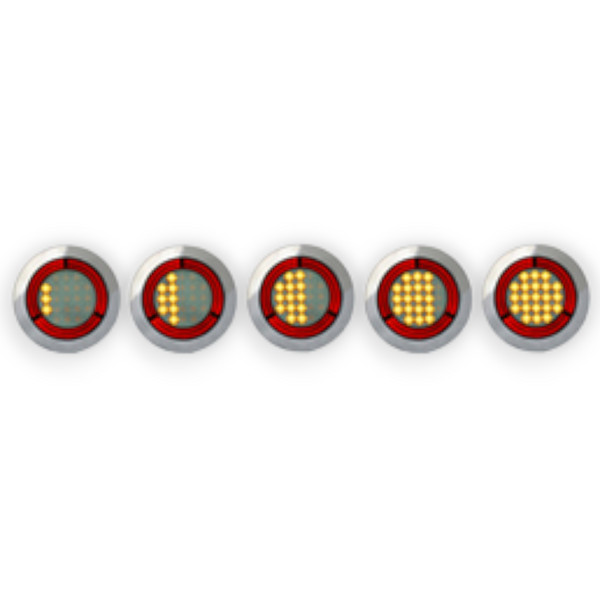 Taillight LED Rear/Dynamic Indicators Left 24V 