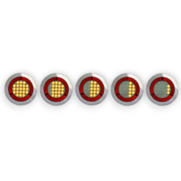 Taillight LED Rear/Dynamic Indicators Right 24V 