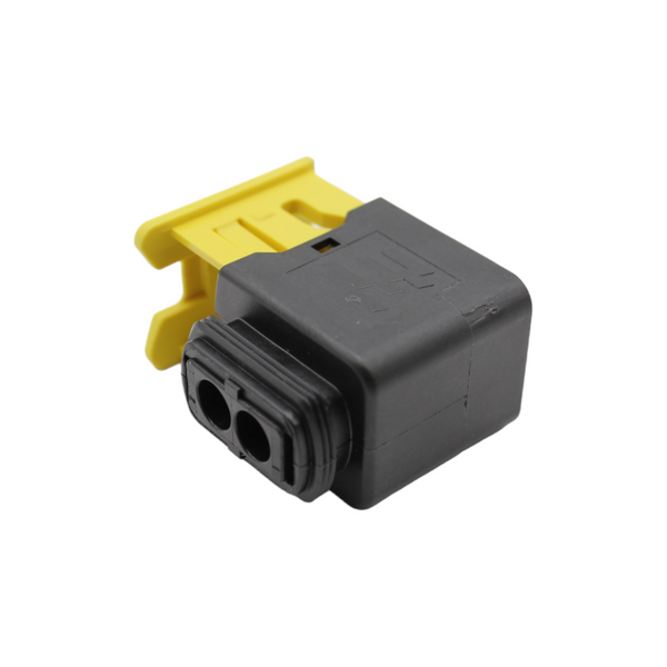AMP MCP 2.8 Connector set Male 2-pin