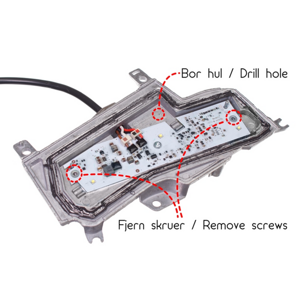 Adapter for Position Light in Door Flashers Scania NextGen