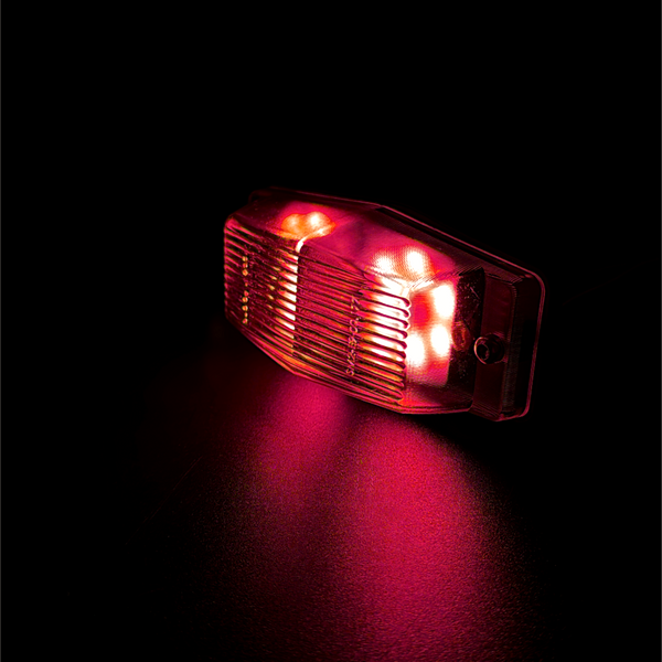 Double Burner LED Röd