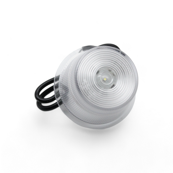 Positionsljus Eco Vit LED Gummiarm