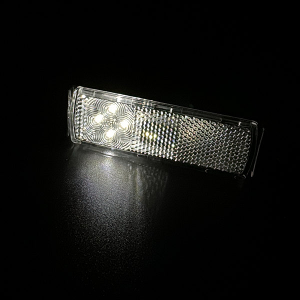 Positionsljus 4 LED Vit Med Reflex