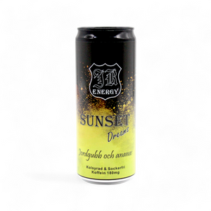 Sunset dreams energidryck ifrån JR Energy