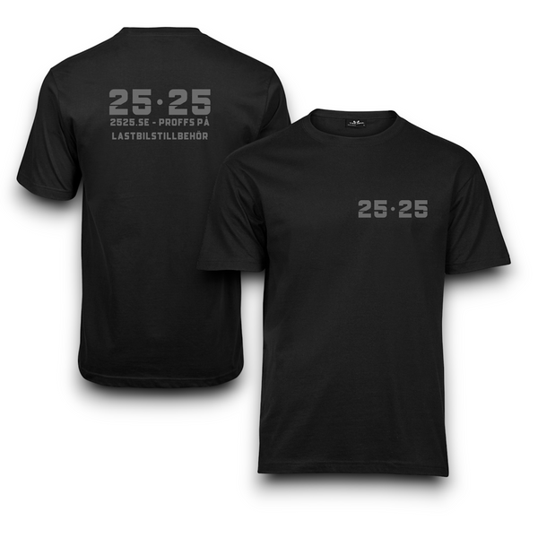 25•25 T-Shirt Men - Logo Front &amp; Back